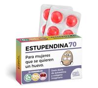 Caramelos de broma ESTUPENDA 70 | Caja regalo con 12 caramelos sin azúcar | Cumpleaños alegre y original para mujeres de 70 años con estilo, carácter y sentido del humor