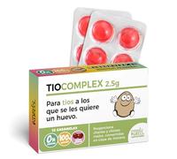 Caramelos de broma TIOCOMPLEX | Caja con 12 caramelos sin azúcar sabor cereza | Regalo divertido para tíos geniales, cómplices o expertos en contar batallitas