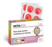 Caramelos Divertidos para San Valentín | MITADOL CHICA | 12 Caramelos sin Azúcar | Regalo Original para Parejas, Amigos y Familia | Sabor Cereza