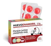 Caramelos Divertidos para San Valentín | NOCHEFORTE | 12 Caramelos sin Azúcar | Regalo Original para Parejas y Adultos | Detalle Divertido y Romántico | Sabor Cereza