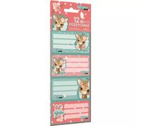 Caramelos: etiquetas de cuaderno Lil Babe, 12 unidades