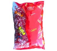 Caramelos Gajos Ácidos de Naranja - Con Sabor a Naranja Ácida - Bolsa de 1KG - Sin Gluten