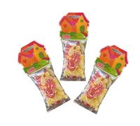 Caramelos Gajos Ácidos Naranja y Limón - Pack 3 Bolsas de 150 g (Total 450 g) - Sabor Ácido y Equilibrado - Forma de Gajo - Caramelos Artesanales - SIN GLUTEN