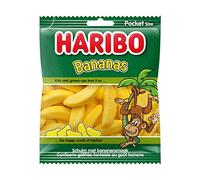 Caramelos Haribo | Bolsa De Plátano (28X 70Gr | Haribo Caramelos | Caramelos Alemanes | 28 Pack | 1960 Gramo Total