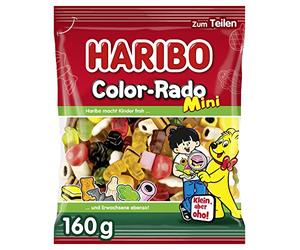 Caramelos Haribo | Haribo Color-Rado Minis | Dulces Haribo | Regalo Haribo | 160 Gramo Total