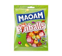 Caramelos Haribo | Maoam Pinballs (28X 70Gr | Haribo Caramelos | Caramelos Alemanes | 28 Pack | 1960 Gramo Total