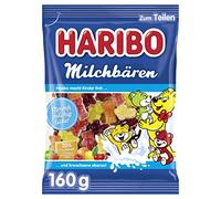Caramelos Haribo | Ositos De Leche Haribo | Dulces Haribo | Regalo Haribo | 160 Gramo Total