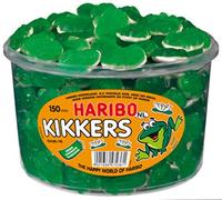 Caramelos Haribo | Ranas (150 Piezas) | Haribo Caramelos | Caramelos Alemanes | 150 Pack | 1200 Gramo Total