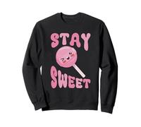 Caramelos Lindos y Lindos Kawaii Lollipop Stay Sweet Sudadera
