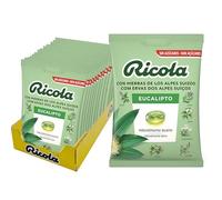 Caramelos Ricola Eucalipto, 70 g (bolsa) caja