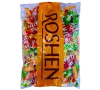 Caramelos Roshen: Sabores Surtidos, Coffee Like, Jelly, Menta, Crab, Milky Splash, Sweet Drop... Formato Bolsa 1KG - KREMTIK BIM BOM FRUTALES