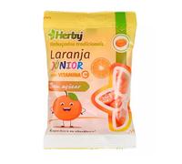 Caramelos Tradicionales Herby Junior Naranja Con Vitamina C Sin Azúcar 60g