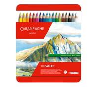 Caran D’ Ache Pablo Color Permanente Lápices Estuche 18 Surtido Colorido Lápiz