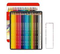 CARAN D ACHE Supracolor 18 lápices de colores acuarelables y 1 tarjeta