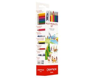 Caran d`Ache Swisscolor 3000.416 - Juego de accesorios (16 piezas, en caja metálica)
