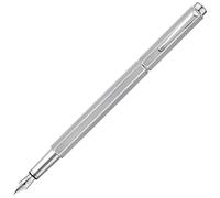 Caran d'Ache 0958-345 - Pluma estilográfica de punta media, uso milanés Ecridor de doble uso, importado auténtico