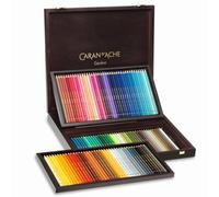 Caran d'Ache 666.92 Pablo Wooden Box 120 Artist Quality Colour Pencils