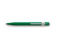 Caran d'Ache 849 Metal Range - Bolígrafo retráctil (aluminio, cartucho de tinta verde), diseño con forma hexagonal, color verde