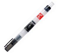 Pincel caran d'ache con deposito de agua regulable cuerpo enroscable y capuchon con clip