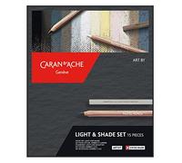 Caran d'Ache Art by Light and Shadow - Juego de 15 piezas