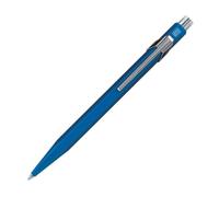 Caran D'Ache - Ballpoint 849 Classic Line Retractable Aluminum Ballpoint Pen with hexagonal design (Blue Color)