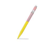 Caran D'Ache Bolígrafo 849 Paul Smith Chartreuse/Rose, negro M recambio, en paquete delgado