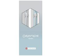 CARAN D'ACHE Caran d'Ache - Juego de regalo 849 Spring Mist 8490-704, bolígrafo a base de aceite + lápiz mecánico, edición limitada de 0,5 mm