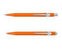 Caran d'Ache Juego 849: bolígrafo y portaminas, naranja fluo