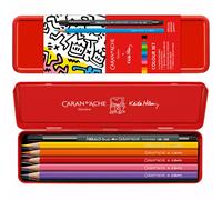 Caran d'Ache Keith Haring Set Especial de 10 Lápices & 1 Pincel Fieltro