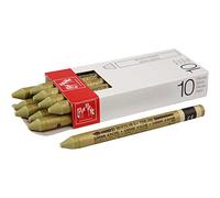 Caran d'Ache NEOCOLOR II 499 GOLD/METALLIC GOLD (7500.499) / Pastel 10 unidades (1er Pack)/ de cera soluble en agua/para papel, cartón, vidrio, madera, piel, tela piedra