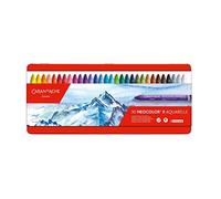 Caran D'ache Neocolor II - Juego de ceras de color (30 unidades, caja metálica)