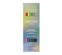 Caran d'Ache Pack de 6 lápices bicolor CLAIM YOUR STYLE - Edición especial/ref. 1284.506