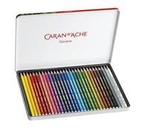 Caran D'Ache Prismalo Aquarelle - Lápices solubles en agua (30 unidades)