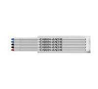Caran d'ache RNX.316 - Recambio para bolígrafos (5 unidades), multicolor