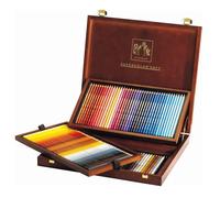 Caran D'ache Supracolor 120 lápices de colores en estuche de madera Multi