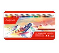 Caran D'Ache Supracolor Artista Agua Soluble 120 Lápices de Colores Madera Caja