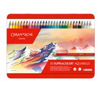 Caran D'Ache Supracolor Artista Calidad Suave Agua Soluble Color Lápiz 30 Set