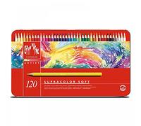 Caran d'Ache Supracolor Soft - Set de 120 lápices de colores, multicolor