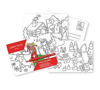 Caran d'Ache Swiss Explorer 0454.701 - Tarjetas para colorear (12 unidades, 10,5 x 14,8 cm)