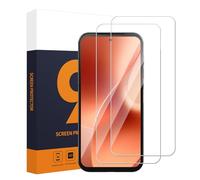 Carantee 2 protectores de pantalla para Fairphone 5 5G, 2,5D, dureza 9H, antiarañazos, irrompible, alta claridad, alta resolución, sensible, Fairphone 5, protector de pantalla