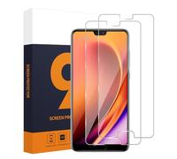 Carantee 2 protectores de pantalla para Huawei P20 Pro, dureza 2.5D 9H, sin arañazos, ultraresistente, transparente, alta resolución, sensible al tacto, Huawei P20 Pro