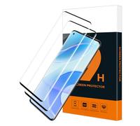 Carantee 2 protectores de pantalla para Oneplus 10 Pro 5G, dureza 9H, antiarañazos, fácil instalación, One Plus 10 Pro, cobertura completa 3D, ultratransparente, antiaceite, cristal templado