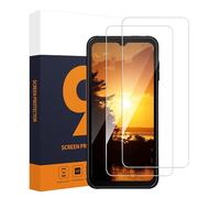 Carantee 2 unidades de cristal templado para Samsung Galaxy Xcover 6 Pro, funda 2.5D, dureza 9H, antiarañazos, alta claridad, alta resolución, sensible al tacto, Samsung Xcover 6 Pro