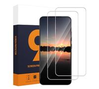 Carantee 2 unidades para cristal blindado Xiaomi 15 5G, protector de pantalla de 0,33 mm 2,5D, funda amigable con dureza 9H, antiarañazos, alta claridad, alta resolución, sensible al tacto