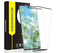 Carantee 2 unidades para Samsung Galaxy S21 Ultra 5G Protector de pantalla, borde negro 3D para Samsung Galaxy S21 Ultra Protector de pantalla antiburbujas, antiincrustante Premium