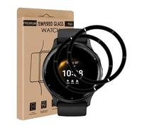 Carantee Protector de pantalla de cristal templado para Garmin Venu 2, 2 unidades, antiburbujas, sensible al tacto, impermeable, antiarañazos, antiaceite, alta definición Garmin Venu 2