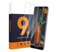 Carantee Protector de pantalla para Huawei P20 Pro, 2 unidades, dureza 9H, 2,5D, pantalla táctil sensible, antiburbujas, HD transparente, Huawei P20 Pro