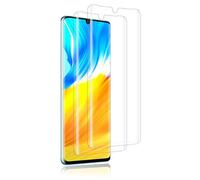 Carantee Protector de pantalla para Huawei P30 Pro, 2 unidades de cristal protector de pantalla de dureza 9H para Huawei P30 Pro, alta sensibilidad táctil, antihuellas dactilares, protector de