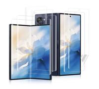 Carantee TPU Vidrio Templado para Samsung Galaxy Z Fold 6 5G, 2+2 piezas | Ultra claro, burbuja libre, cobertura total, antiarañazos, fácil de instalar, flexible protector, cristal de protección