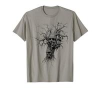 Caras de árbol Surrealista Naturaleza Mística Gráfico Artístico Camiseta